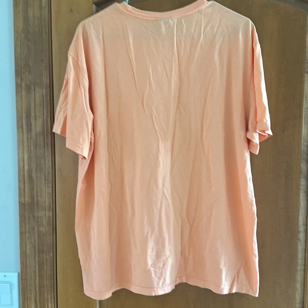 Polo Ralph Lauren Men’s Light Orange 100% Cotton Short Sleeve T-Shirt Large